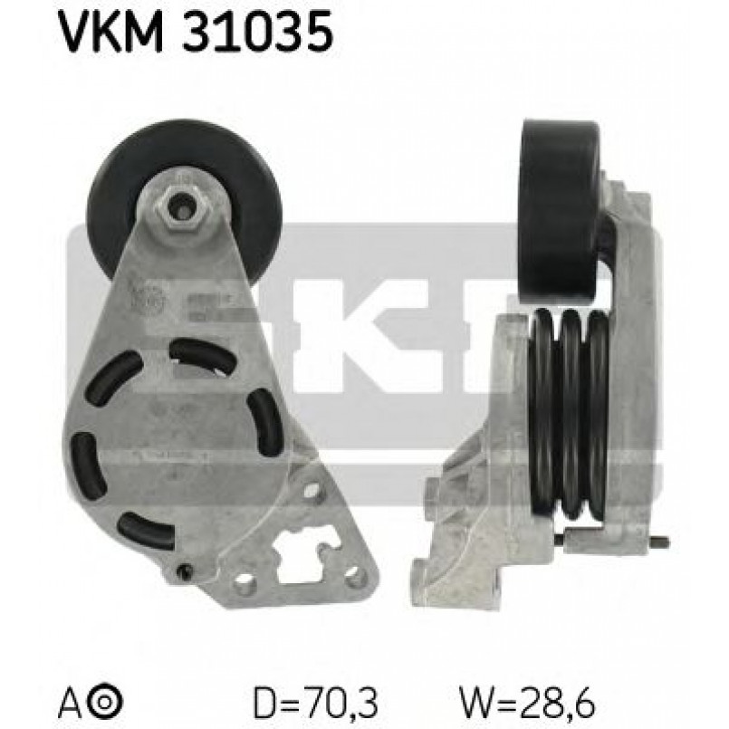 VKM 31035 SKF Натяжний ролик